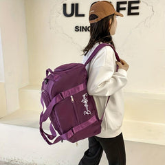 Minimalist Travel Backpack With Wet Dry Pocket Bag For Weekend Traveling