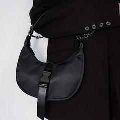 Crescent Bag Niche Baguette Bag With Release Buckle All Match Shoulder Bag