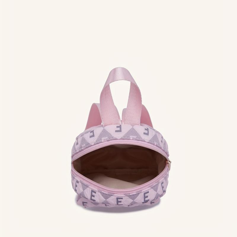 Plaid Pattern Backpack Preppy School Bookbag for Girls Women
