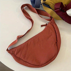 Casual Nylon Dumpling Bag Large Capacity Crossbody Hobo Bag