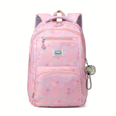 Cartoon Printed School Backpack Laptop Bookbag Travel Daypack