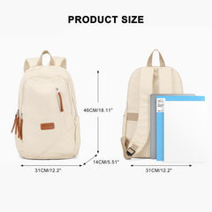 Preppy Large Capacity School Bag All Match Daypack Versatile Travel Bag