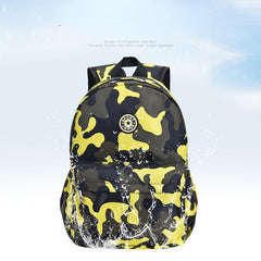 Camouflage Pattern Preppy Backpack Large Capacity Back To School Daypack