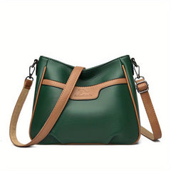 Colorblock Hobo Shoulder Bag Women's Classic Work Bag