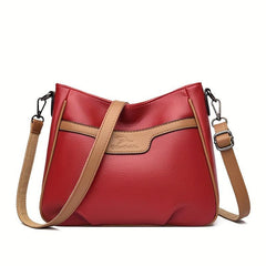 Colorblock Hobo Shoulder Bag Women's Classic Work Bag