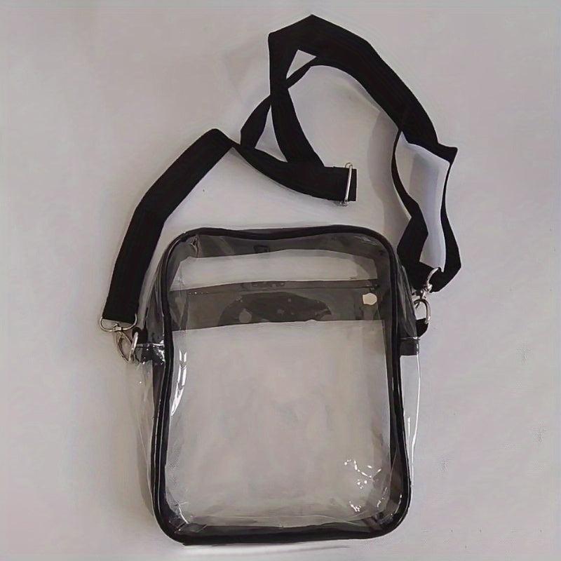 Mini Transparent Crossbody Bag Stadium Approved Square Purse
