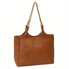 Vintage Large Capacity Hobo PU Shoulder Satchel Women's Handbag