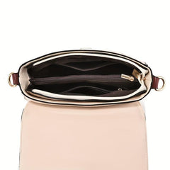 Retro Chain Crossbody Bag Square Purse Flap Handbag For Women