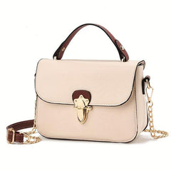 Retro Chain Crossbody Bag Square Purse Flap Handbag For Women