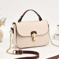 Retro Chain Crossbody Bag Square Purse Flap Handbag For Women