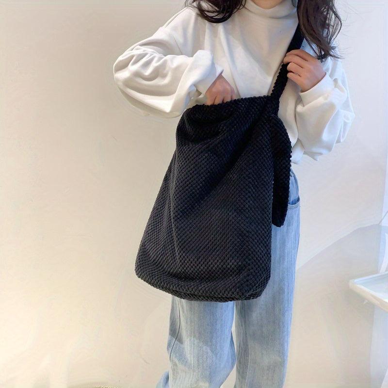 Minimalist Storage Shoulder Bag Women's Large Capacity Bag
