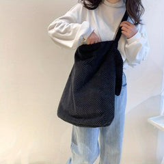 Minimalist Storage Shoulder Bag Women's Large Capacity Bag