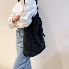 Minimalist Storage Shoulder Bag Women's Large Capacity Bag