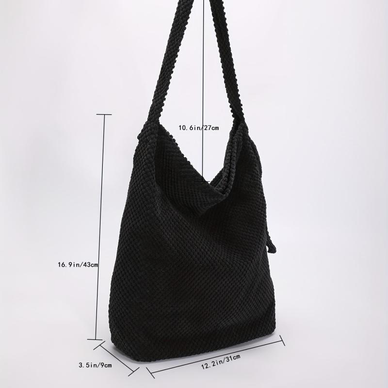 Minimalist Storage Shoulder Bag Women's Large Capacity Bag