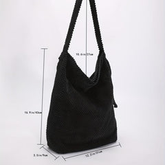 Minimalist Storage Shoulder Bag Women's Large Capacity Bag