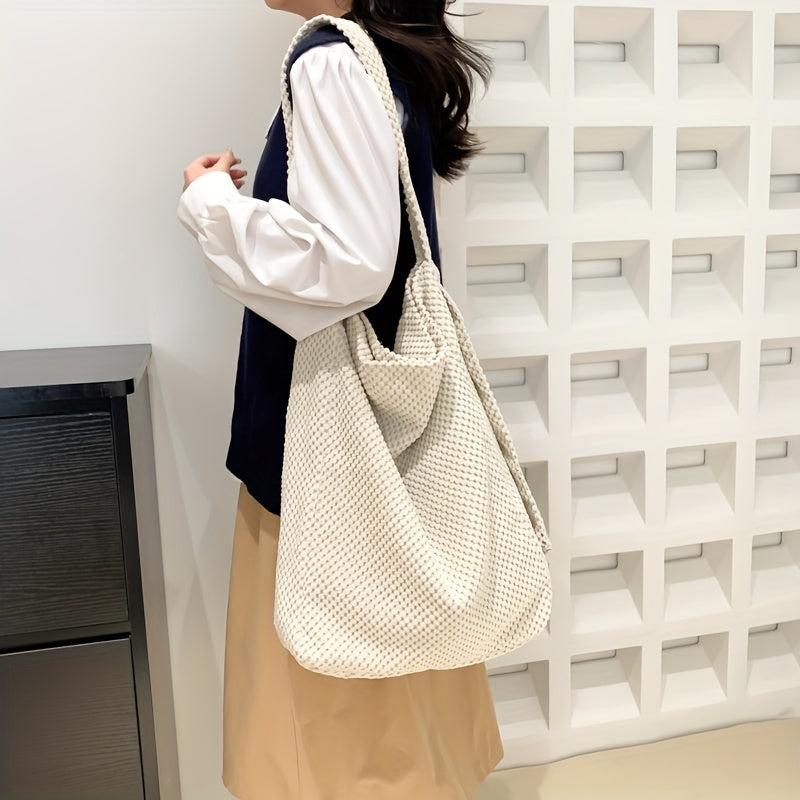 Minimalist Storage Shoulder Bag Women's Large Capacity Bag
