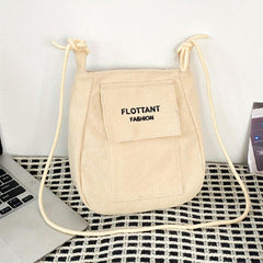 Letter Graphic Crossbody Shoulder Bag for Women