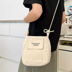 Letter Graphic Crossbody Shoulder Bag for Women