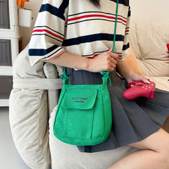 Letter Graphic Crossbody Shoulder Bag for Women