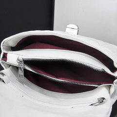 Quilted Ruched Shoulder Bag Chain Crossbody Bag