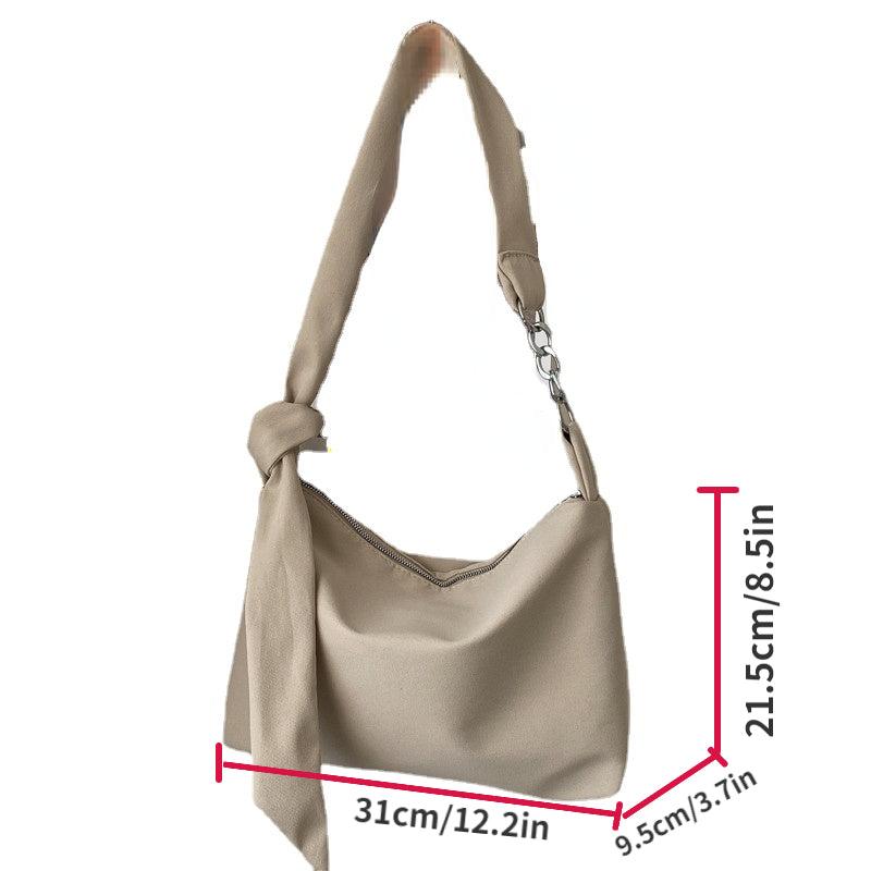 Casual Minimalist Shoulder Bag Solid Large Capacity Crossbody Bag