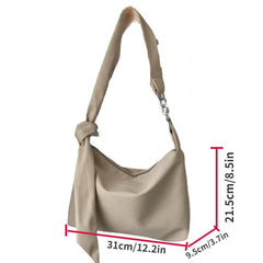 Casual Minimalist Shoulder Bag Solid Large Capacity Crossbody Bag