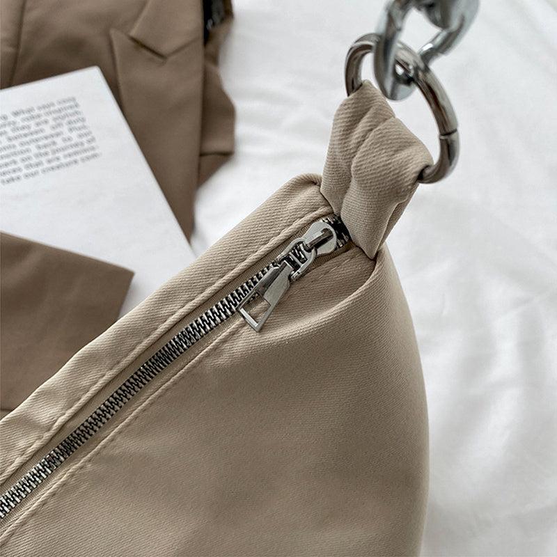 Casual Minimalist Shoulder Bag Solid Large Capacity Crossbody Bag