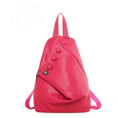 Minimalist Solid Storage Rucksack for Travel