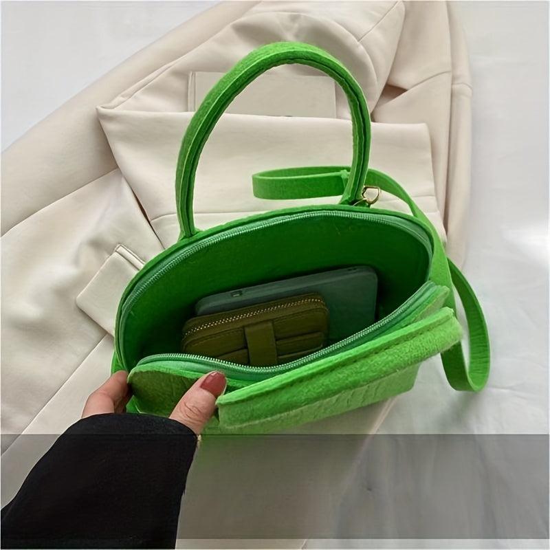 Crocodile Pattern Crossbody Bag Boston Satchel Bag Women's Casual Handbag