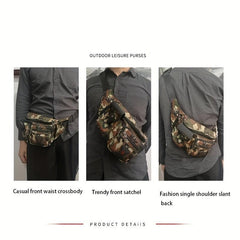 Waterproof Waist Bag With Water Bottle Holder