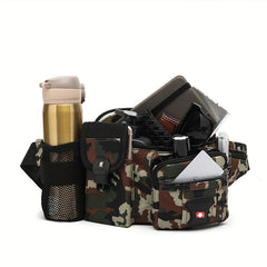 Waterproof Waist Bag With Water Bottle Holder