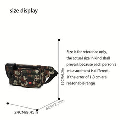 Waterproof Waist Bag With Water Bottle Holder