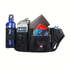 Waterproof Waist Bag With Water Bottle Holder