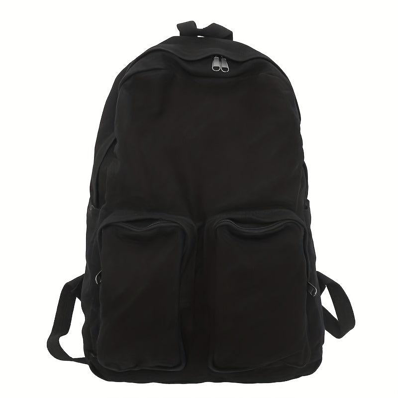 Vintage Canvas Preppy Backpack College Travel Knapsack Laptop Bookbag