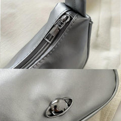 Metal Planet Decor Shoulder Bag Stylish Underarm Bag