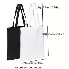 Octopus Print Canvas Tote Bag Shoulder Bag