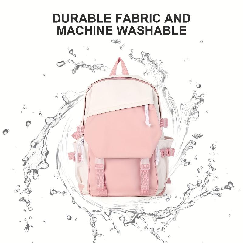 Large Capacity College Schoolbag, Preppy Style Book Rucksack