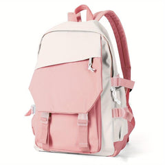 Large Capacity College Schoolbag, Preppy Style Book Rucksack