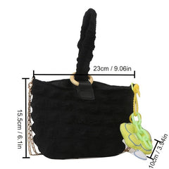 Cloud Pleated Crossbody Bag Women's Handbag