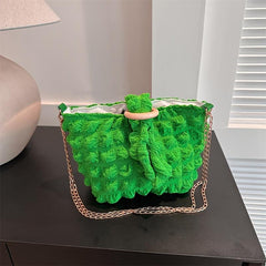 Cloud Pleated Crossbody Bag Women's Handbag