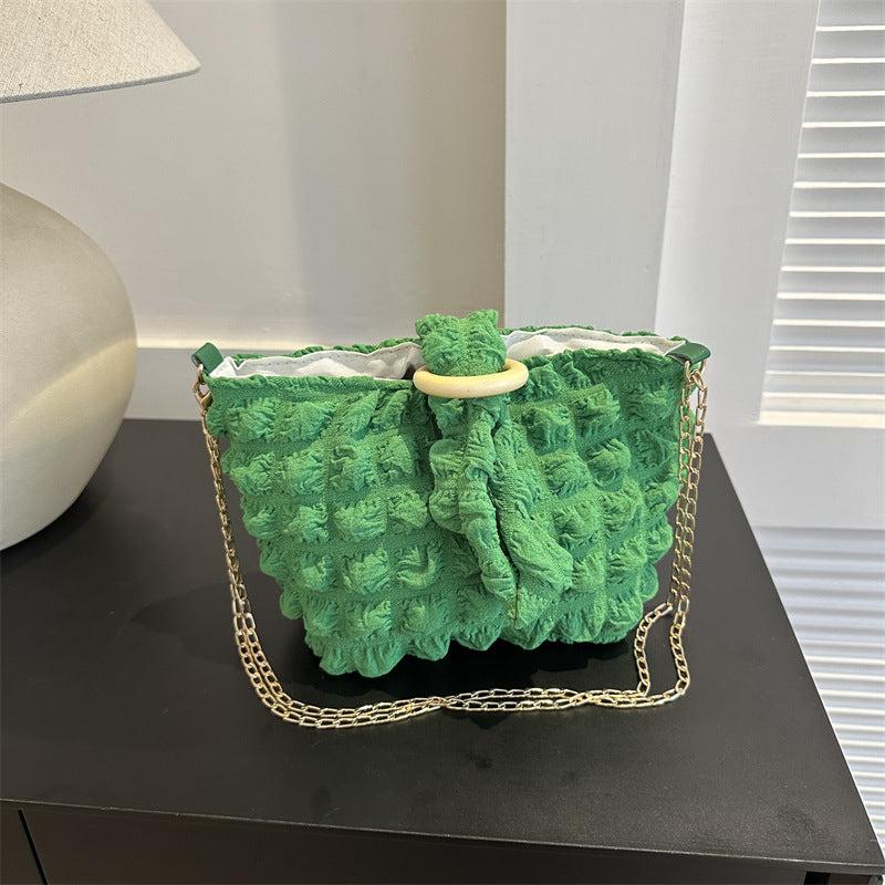 Cloud Pleated Crossbody Bag Women's Handbag
