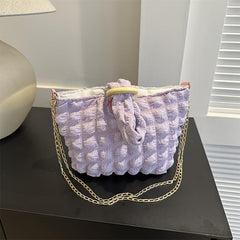Cloud Pleated Crossbody Bag Women's Handbag