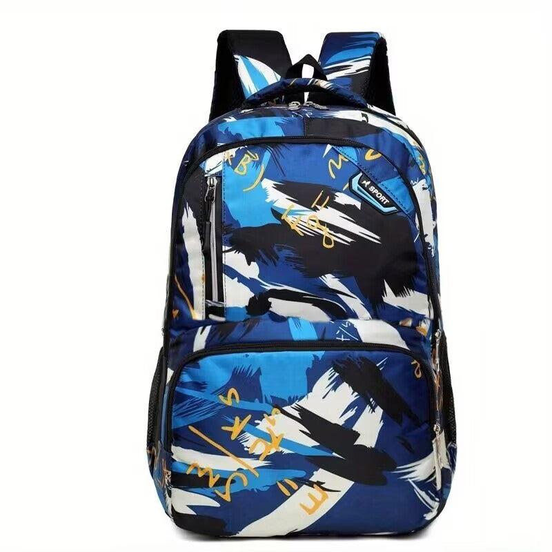 Waterproof Nylon Backpack Preppy Back To School Daypack Casual Travel Knapsack