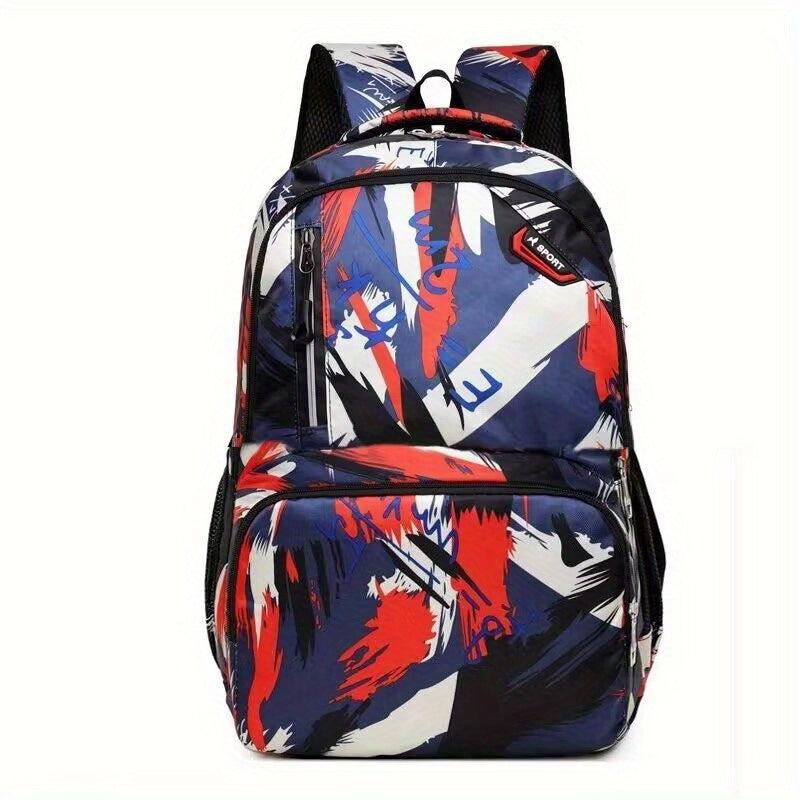 Waterproof Nylon Backpack Preppy Back To School Daypack Casual Travel Knapsack