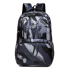 Waterproof Nylon Backpack Preppy Back To School Daypack Casual Travel Knapsack