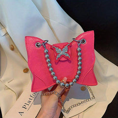 Butterfly Shaped Novelty Bag Y2K Crossbody Bag Women's Handbag