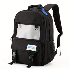Minimalist Preppy Backpack Solid Large Capacity Multifunctional Daypack