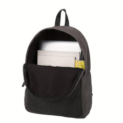 Retro Canvas Backpack Large Capacity School Daypack