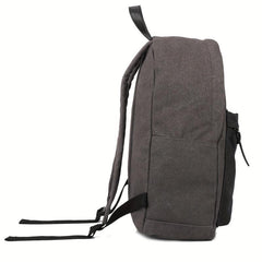 Retro Canvas Backpack Large Capacity School Daypack