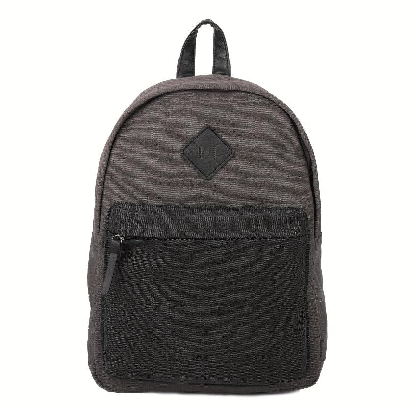 Retro Canvas Backpack Large Capacity School Daypack